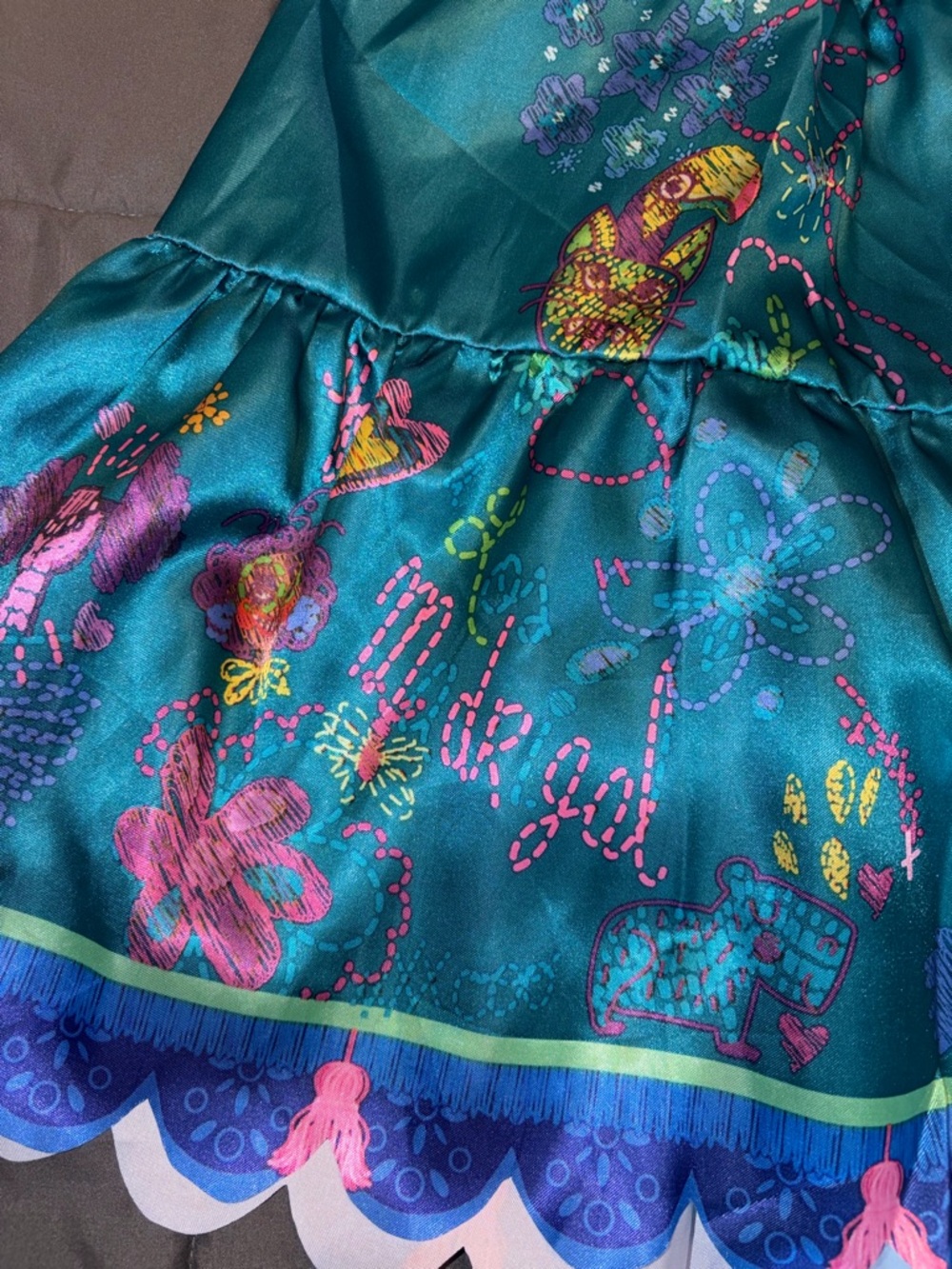 Two Disney Princess Mirabel Madrigal Encanto Costume Dresses 4-6X - Picture 4 of 8